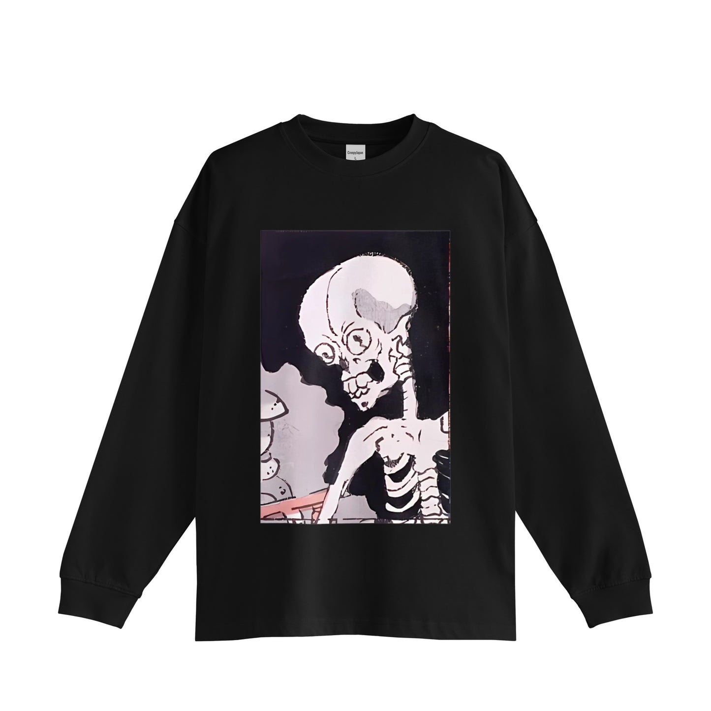 GAIKOTSU 骸骨_Oversized Cotton Long Sleeve Shirt 9oz