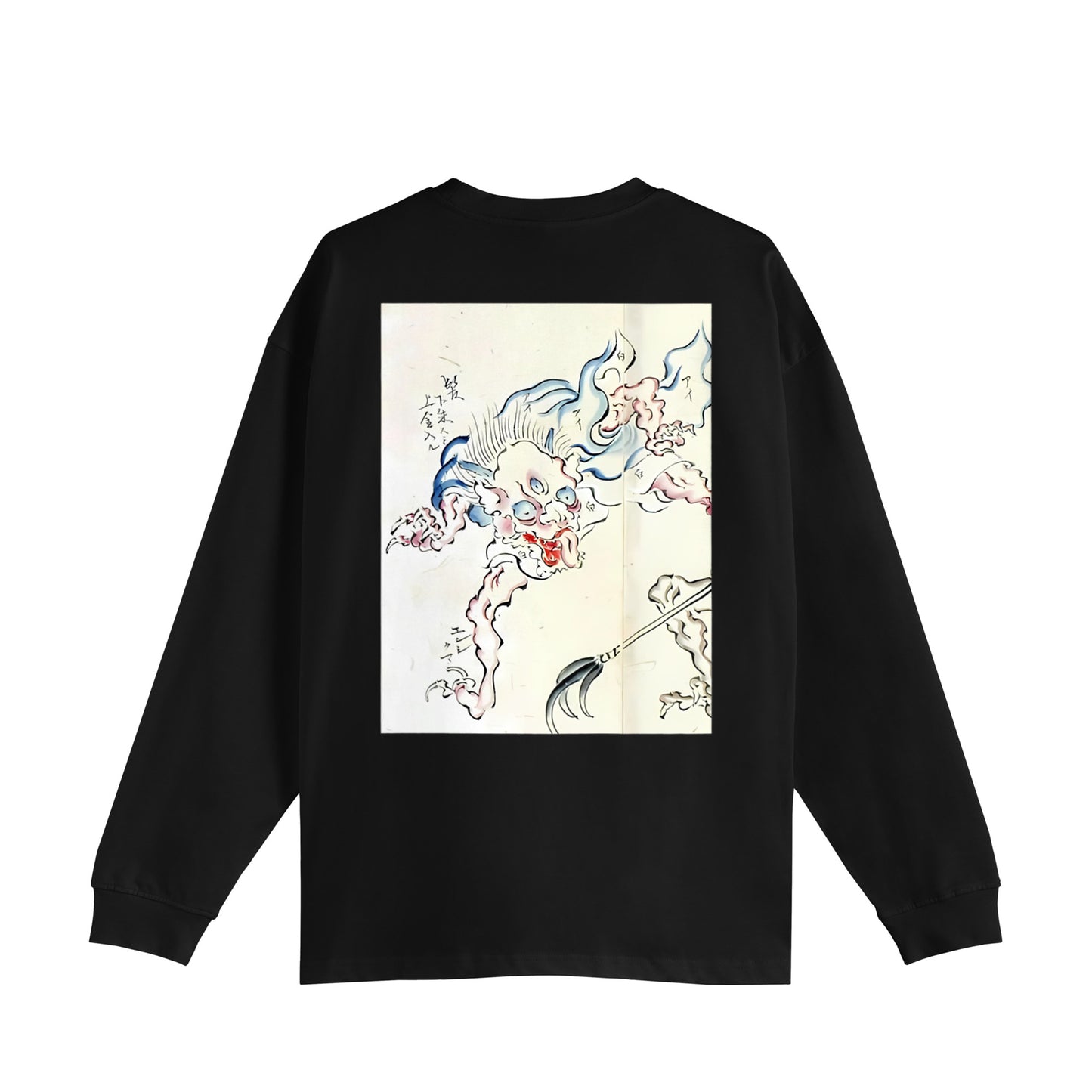 MITSUME 三つ目_Oversized Cotton Long Sleeve Shirt 9oz