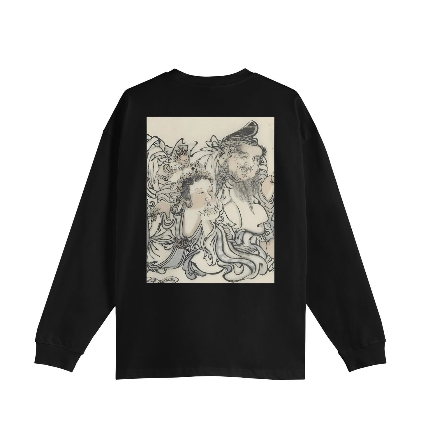 EBISU & BENZAITEN 恵比寿 & 弁財天_Oversized Cotton Long Sleeve Shirt 9oz