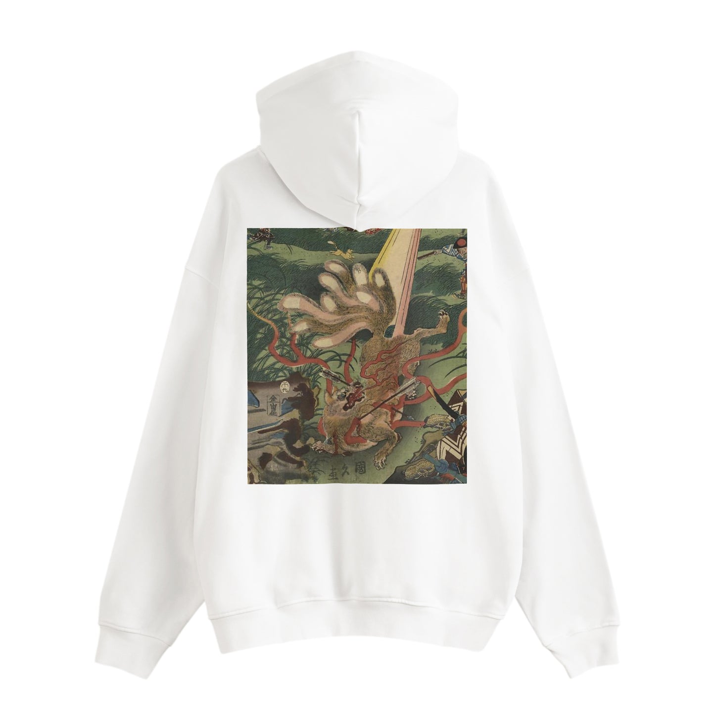 KYUBINOKITSUNE 九尾の狐_Lined Pile Hoodie 13.3oz