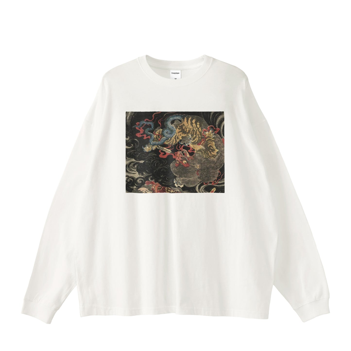 NUE 鵺_Big Silhouette Long Sleeve 5.6oz