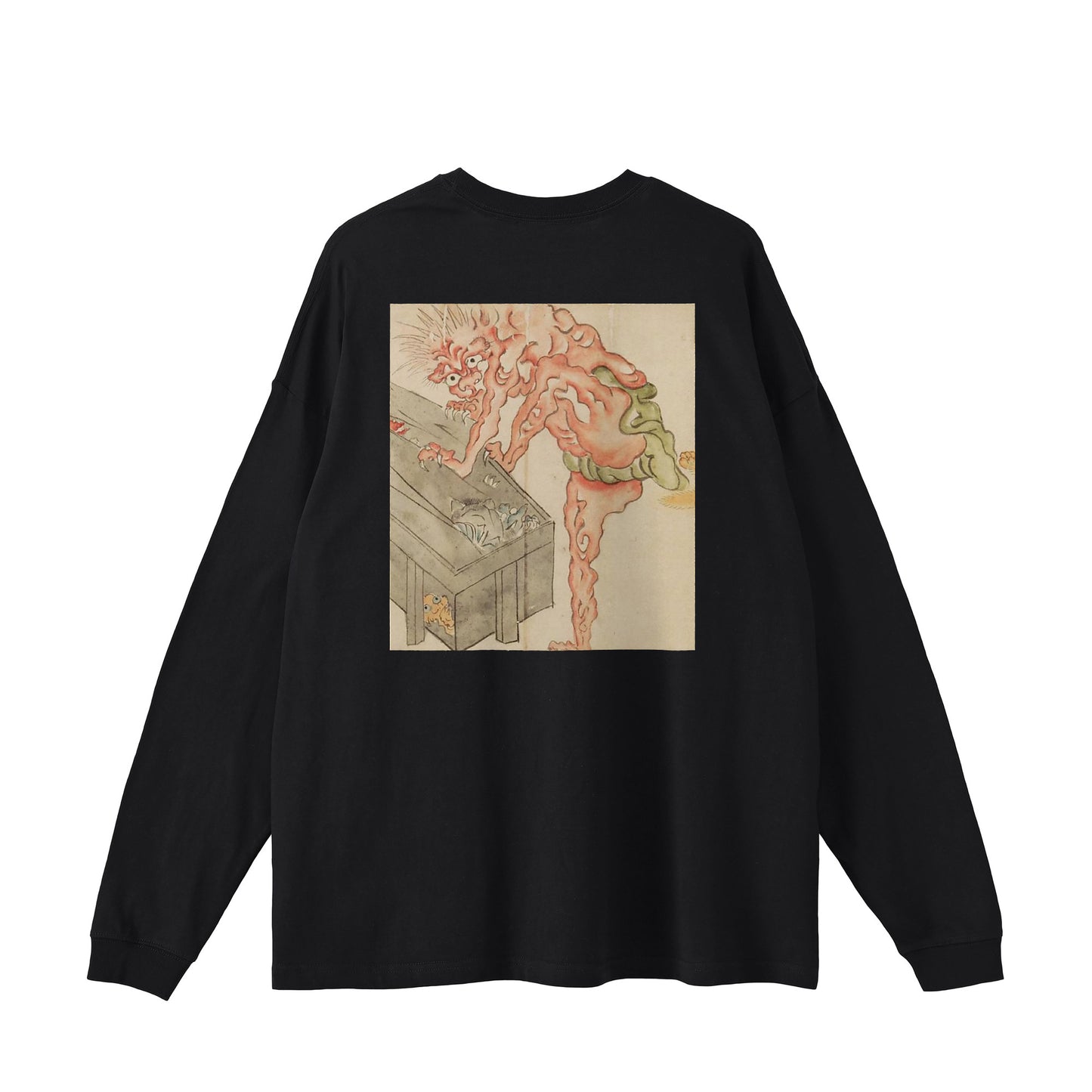 AKAONI Akaoni_Big Silhouette Long Sleeve 5.6 oz