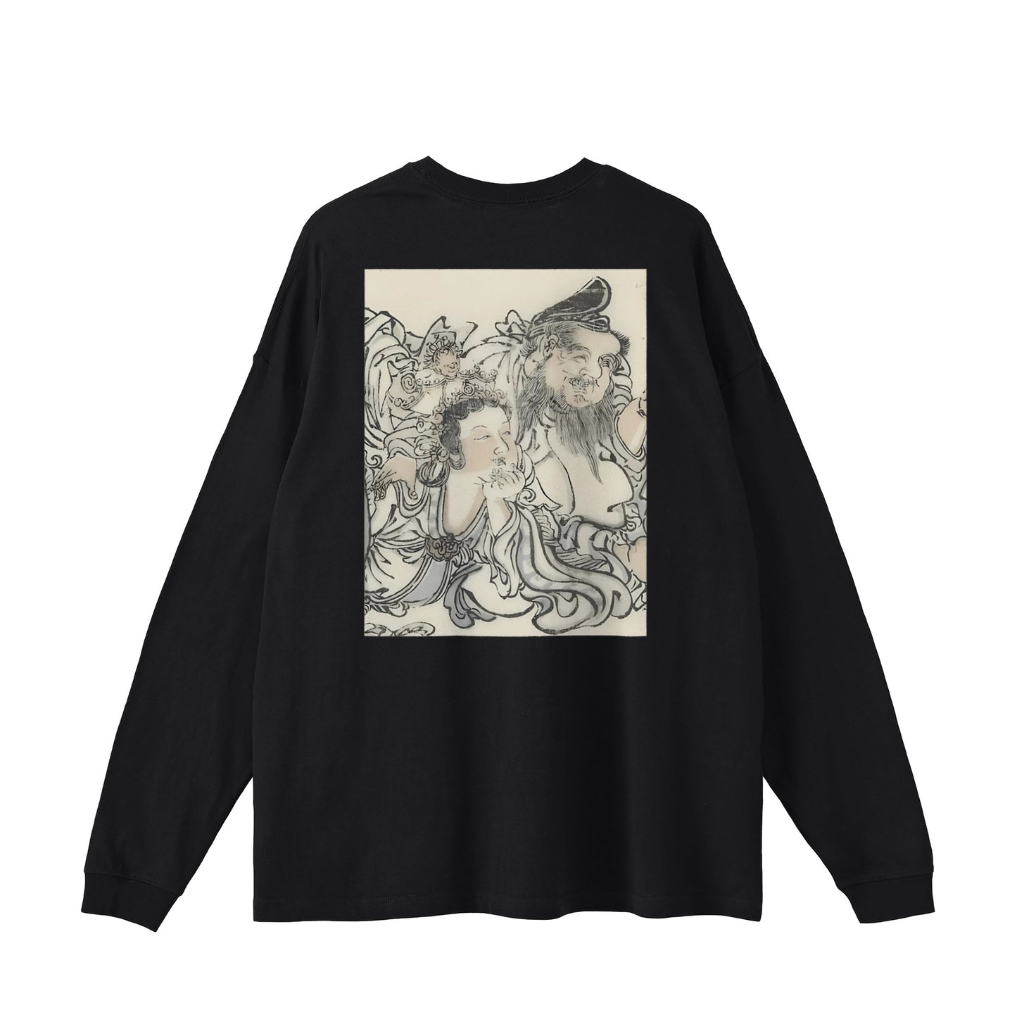 EBISU & BENZAITEN Ebisu & Benzaiten_Big Silhouette Long Sleeve 5.6oz
