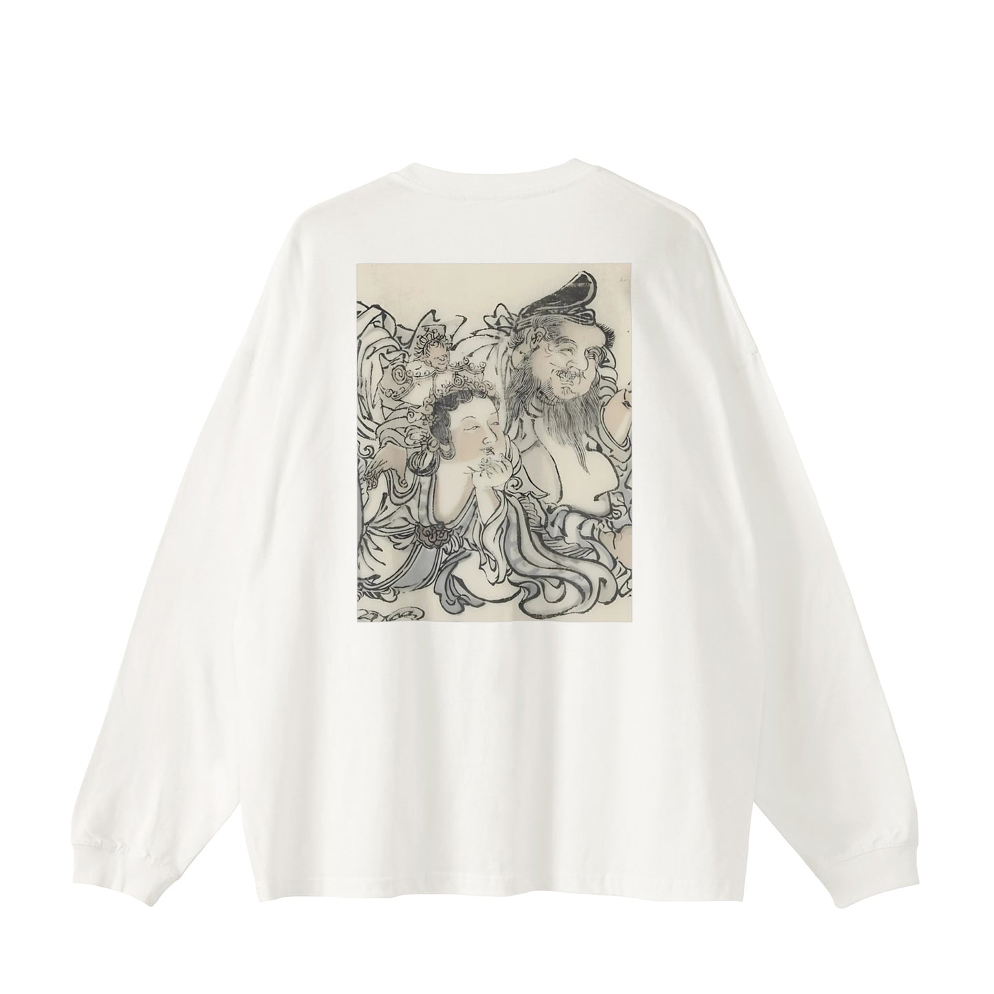 EBISU & BENZAITEN Ebisu & Benzaiten_Big Silhouette Long Sleeve 5.6oz