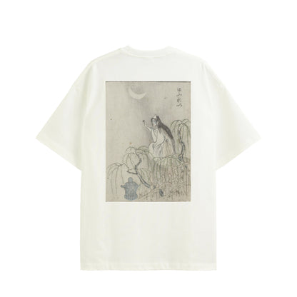 YUREI Ghost_Heavy weight T-shirt 11.3 oz 