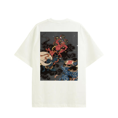 FŪJIN &amp; RAIJIN Fujin &amp; Raijin_Heavy weight T-shirt 11.3 oz 