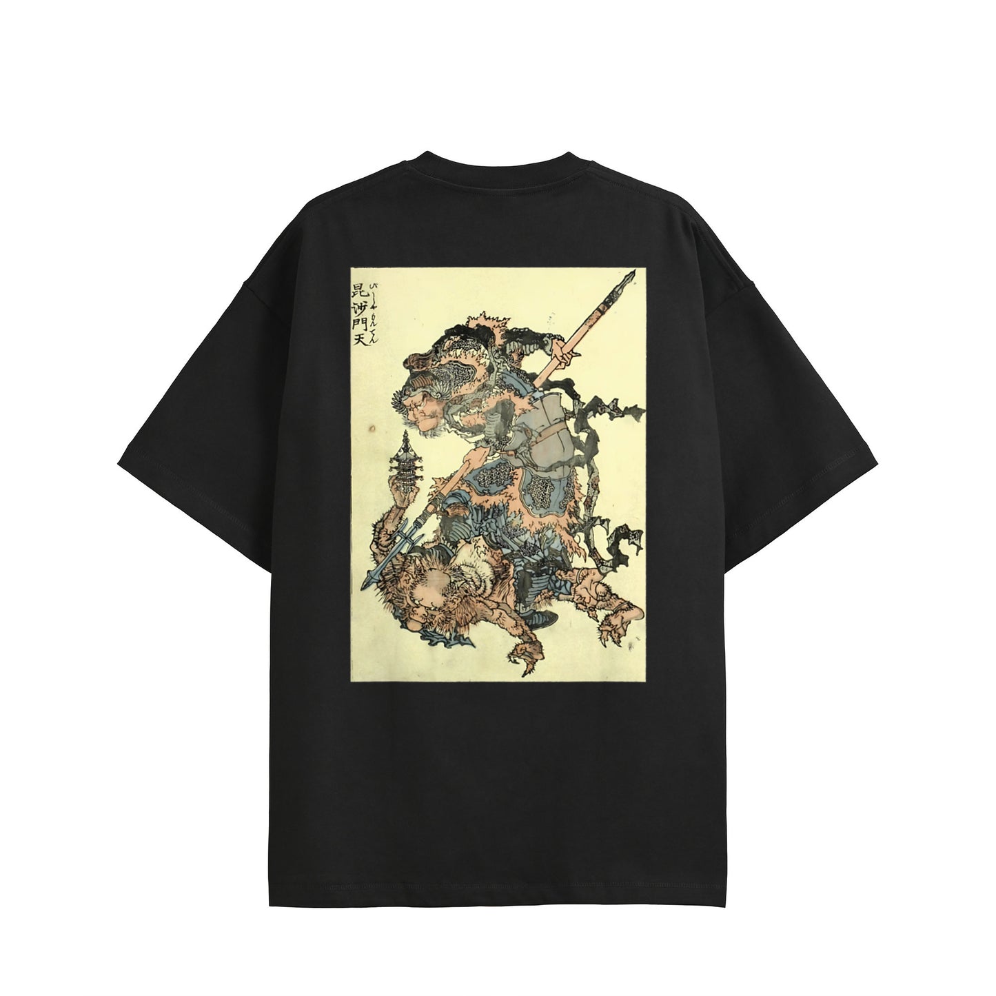 BISHAMONTEN 毘沙門天_Heavy weight T-shirt 11.3 oz