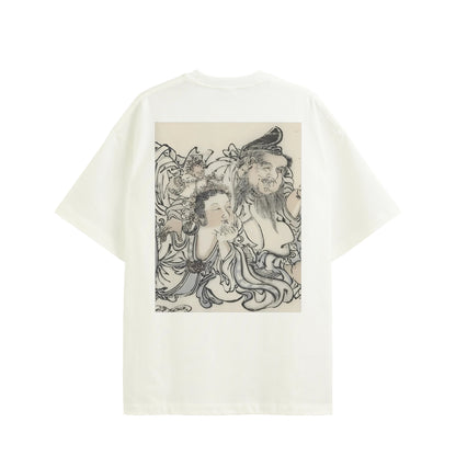 EBISU & BENZAITEN 恵比寿 & 弁財天_Heavy weight T-shirt 11.3 oz