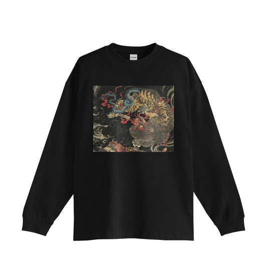 NUE Nue_Oversized Cotton Long Sleeve Shirt 9oz 