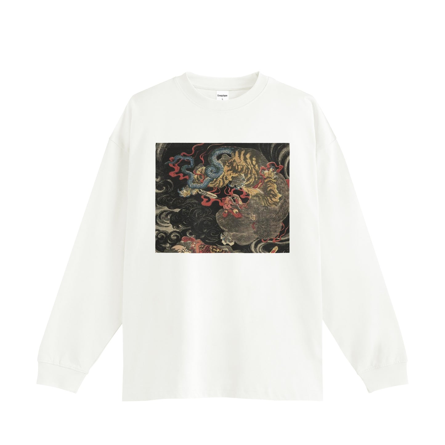 NUE 鵺_Oversized Cotton Long Sleeve Shirt 9oz