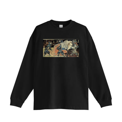 Ōeyama shuten dōji Oeyama Shuten Doji_Oversized Cotton Long Sleeve Shirt 9oz 