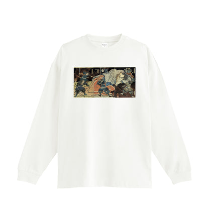 Ōeyama shuten dōji Oeyama Shuten Doji_Oversized Cotton Long Sleeve Shirt 9oz 