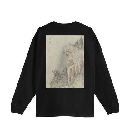 TENGU 天狗_Oversized Cotton Long Sleeve Shirt 9oz