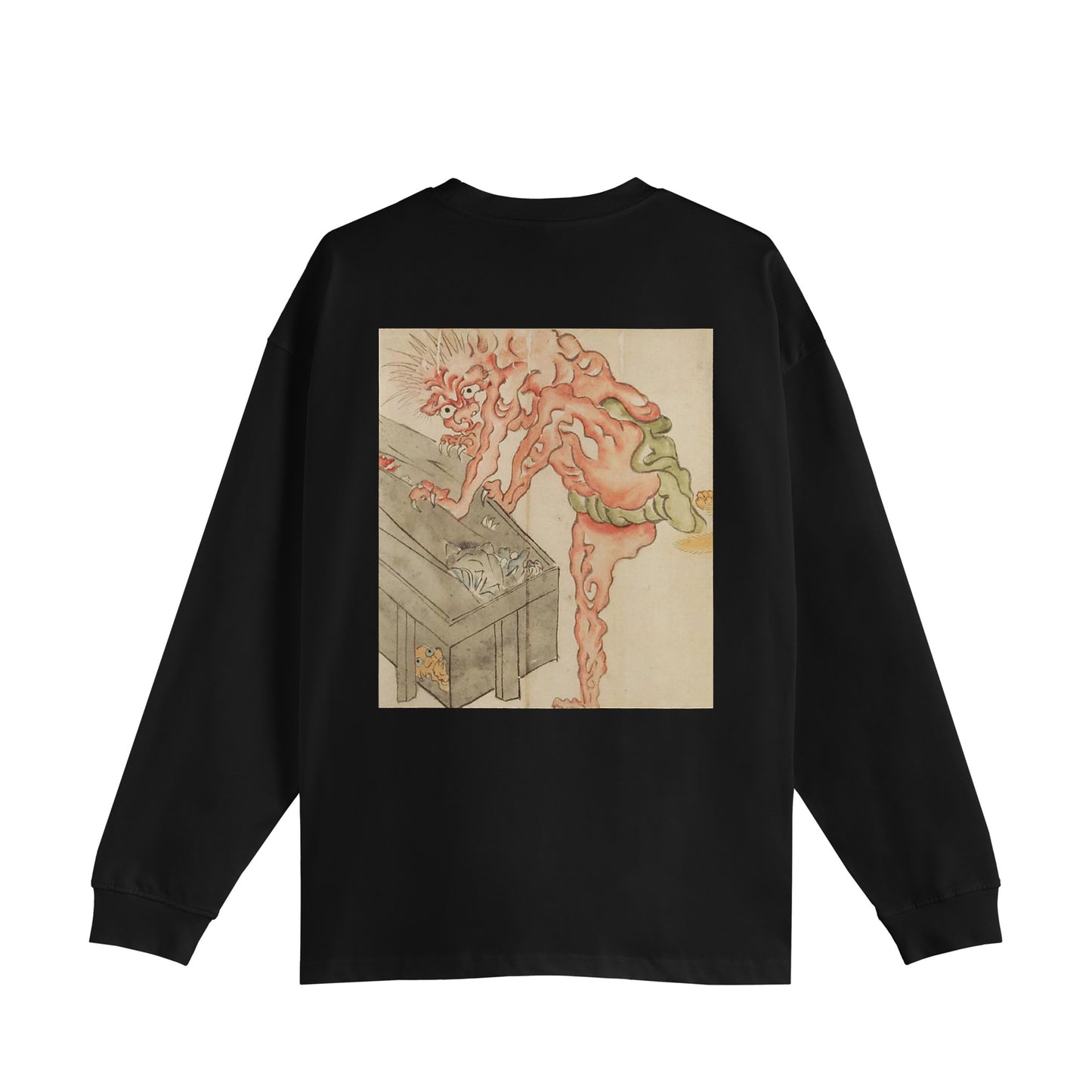 AKAONI 赤鬼_Oversized Cotton Long Sleeve Shirt 9oz