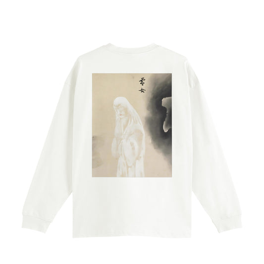 YUKIONNA 雪女_Oversized Cotton Long Sleeve Shirt 9oz