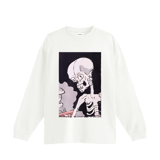 GAIKOTSU 骸骨_Oversized Cotton Long Sleeve Shirt 9oz