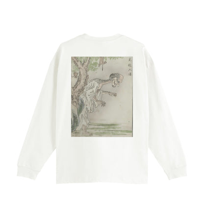MIKOSHI NYŪDŌ 見越入道_Oversized Cotton Long Sleeve Shirt 9oz