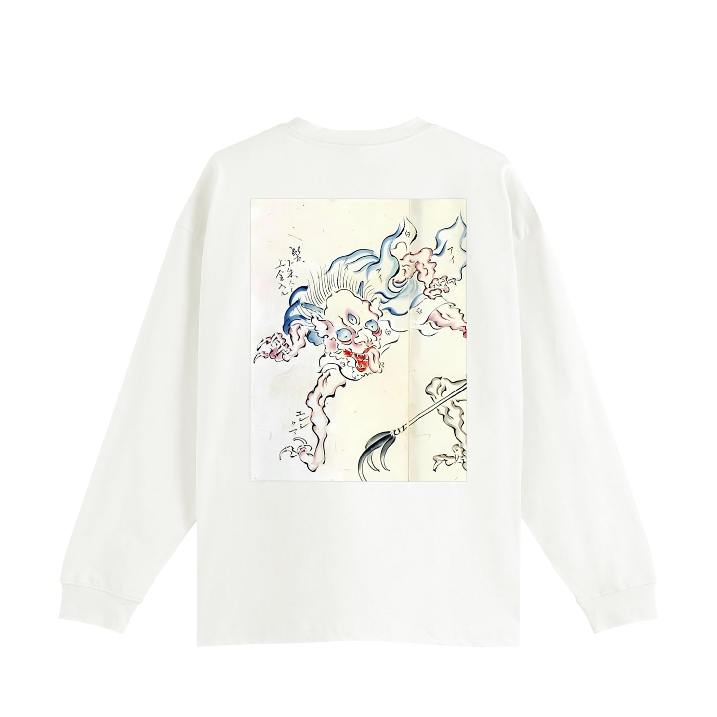 MITSUME 三つ目_Oversized Cotton Long Sleeve Shirt 9oz