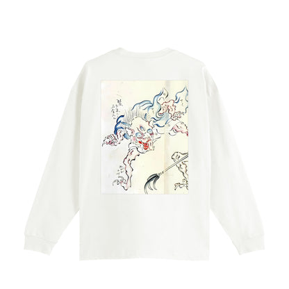 MITSUME 三つ目_Oversized Cotton Long Sleeve Shirt 9oz