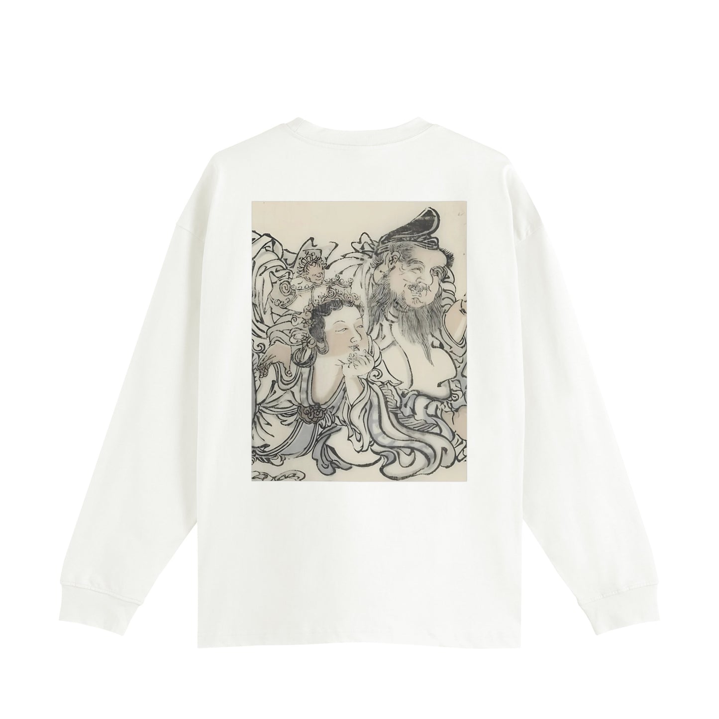EBISU & BENZAITEN 恵比寿 & 弁財天_Oversized Cotton Long Sleeve Shirt 9oz