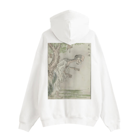 MIKOSHI NYŪDŌ 見越入道_Lined Pile Hoodie 13.3oz