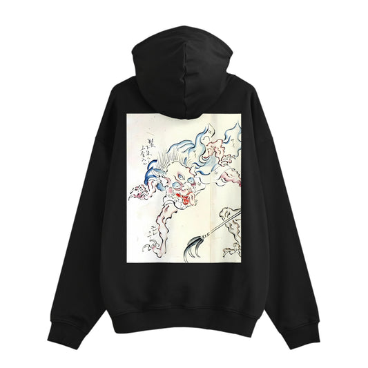 MITSUME 三つ目_Lined Pile Hoodie 13.3oz