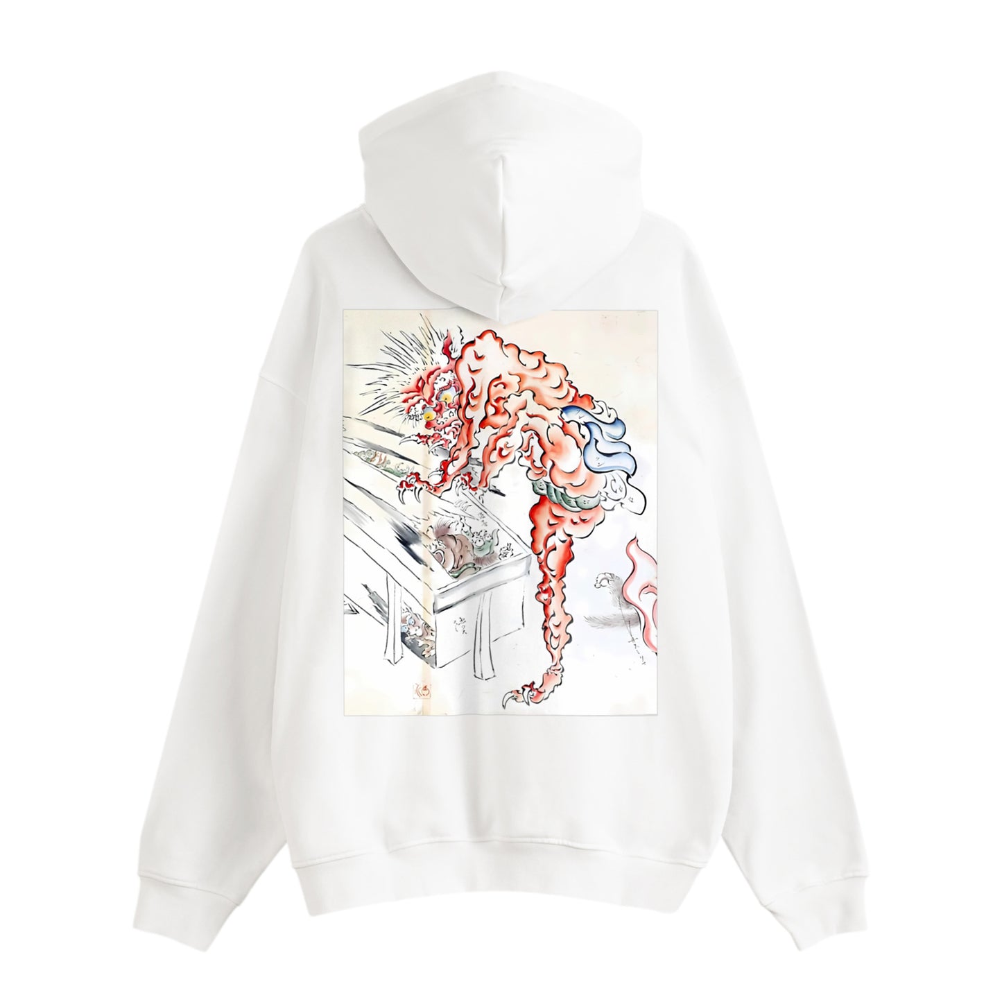 AKAONI VOL.2 赤鬼 VOL.2_Lined Pile Hoodie 13.3oz