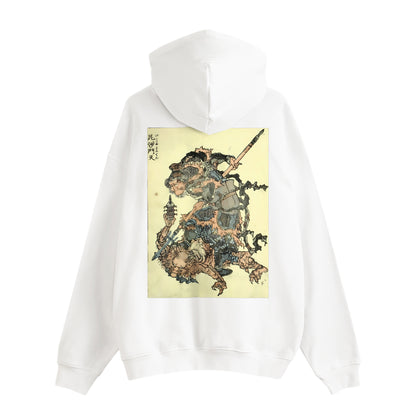 BISHAMONTEN 毘沙門天_Lined Pile Hoodie 13.3oz