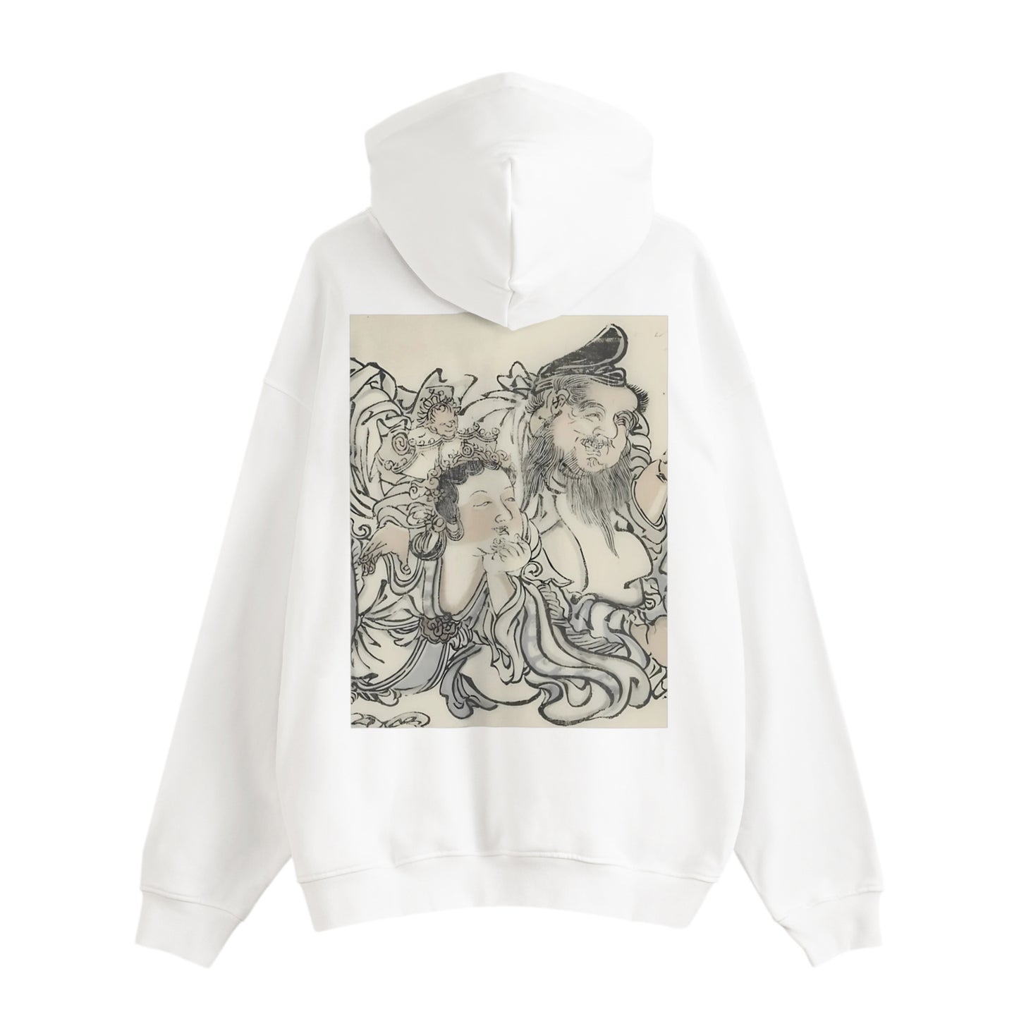 EBISU & BENZAITEN 恵比寿 & 弁財天_Lined Pile Hoodie 13.3oz