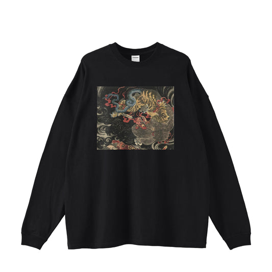 NUE 鵺_Big Silhouette Long Sleeve 5.6oz