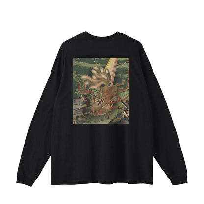 KYUBINOKITSUNE 九尾の狐_Big Silhouette Long Sleeve 5.6 oz