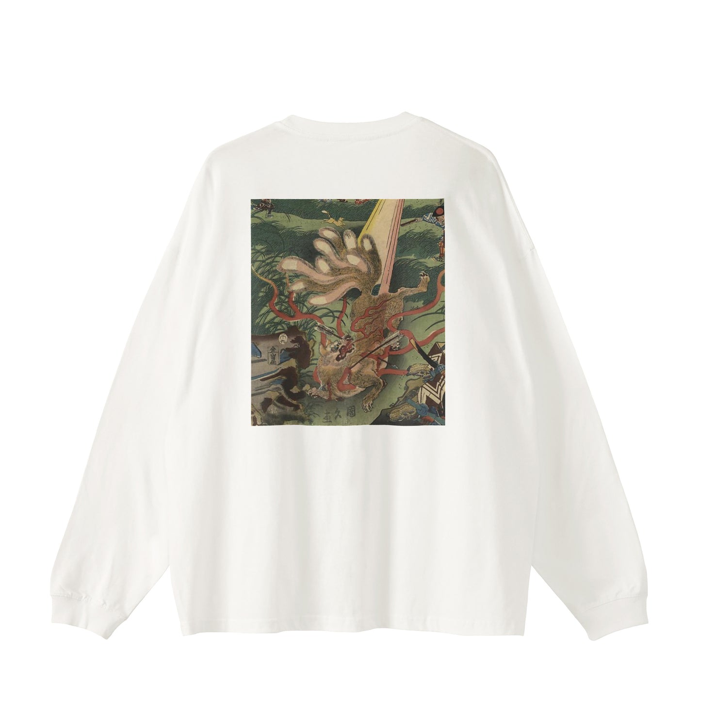 KYUBINOKITSUNE 九尾の狐_Big Silhouette Long Sleeve 5.6 oz