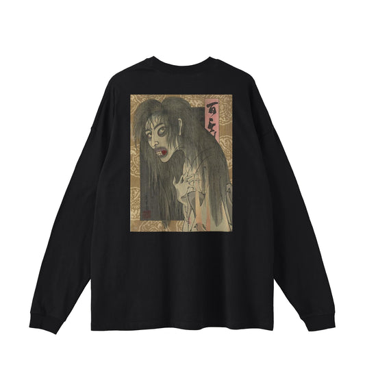 [Back Print ver]SHUNEN Obsession_Big Silhouette Long Sleeve 5.6oz 