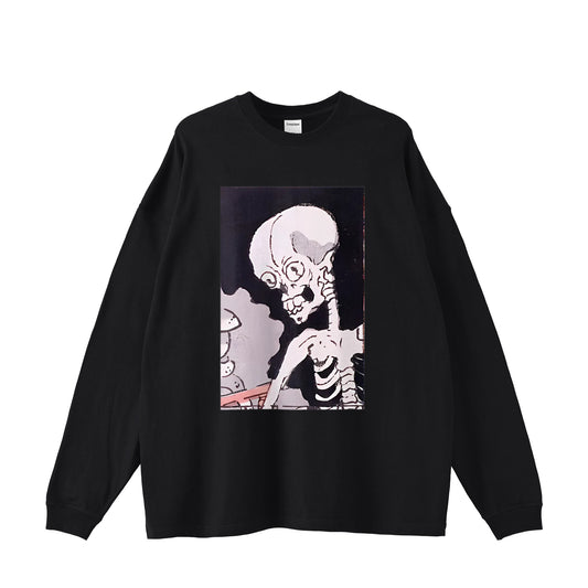 GAIKOTSU 骸骨_Big Silhouette Long Sleeve 5.6oz
