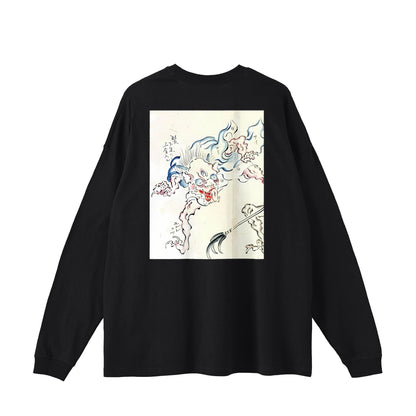 MITSUME 三つ目_Big Silhouette Long Sleeve 5.6oz