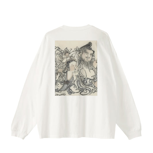 EBISU & BENZAITEN 恵比寿 & 弁財天_Big Silhouette Long Sleeve 5.6oz