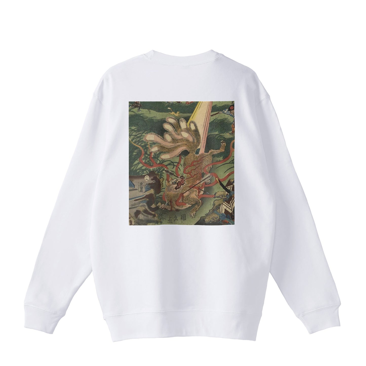 KYUBINOKITSUNE Nine-tailed fox_Standard lined pile sweatshirt 10oz 