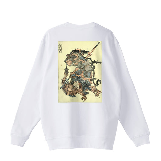 BISHAMONTEN 毘沙門天_Standard lined pile sweatshirt 10oz