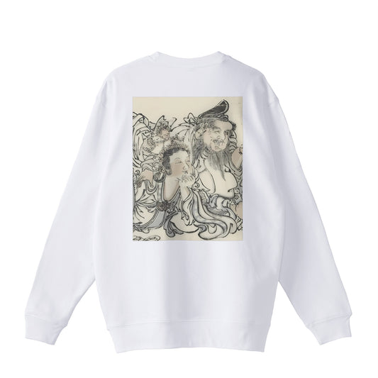 EBISU & BENZAITEN 恵比寿 & 弁財天_Standard lined pile sweatshirt 10oz