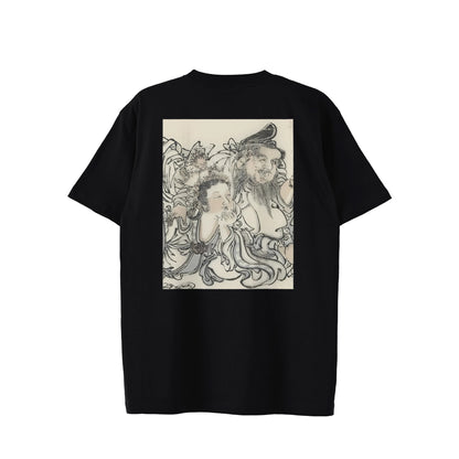 EBISU & BENZAITEN 恵比寿 & 弁財天_Standard T-shirt 6.2oz