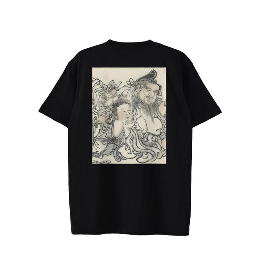 EBISU & BENZAITEN 恵比寿 & 弁財天_Standard T-shirt 6.2oz